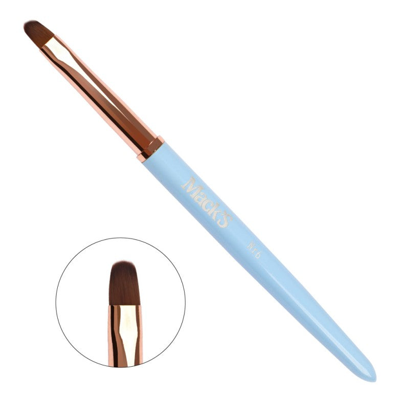 Macks Gel Brush No. 6 Blue