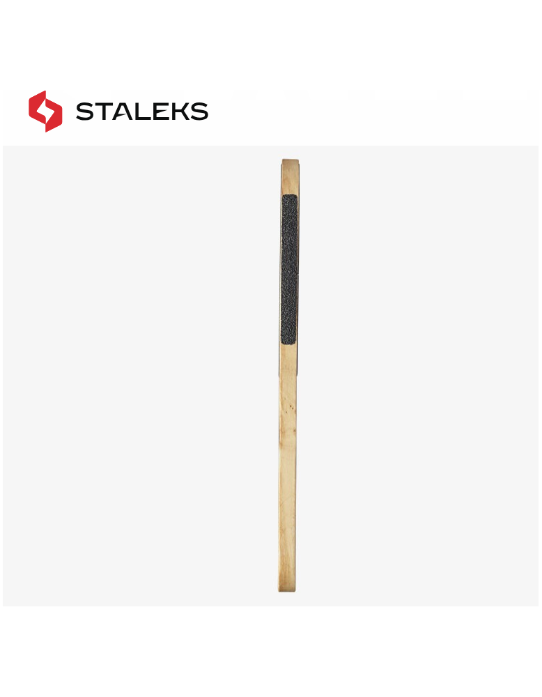 STALEKS Wooden pedicure foot file Beauty & Care 10 Type 3 (100/180 grit) ABC 10/3
