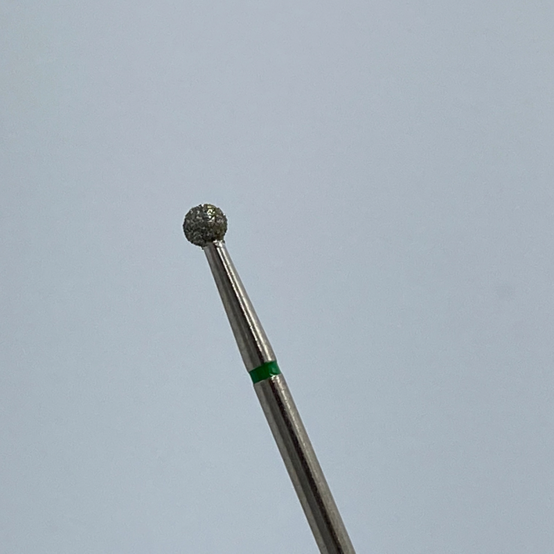 Cuticle drill bit ball green 027- C15