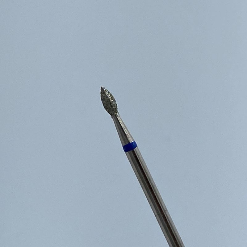 Cuticle drill bit drop blue 018- C25