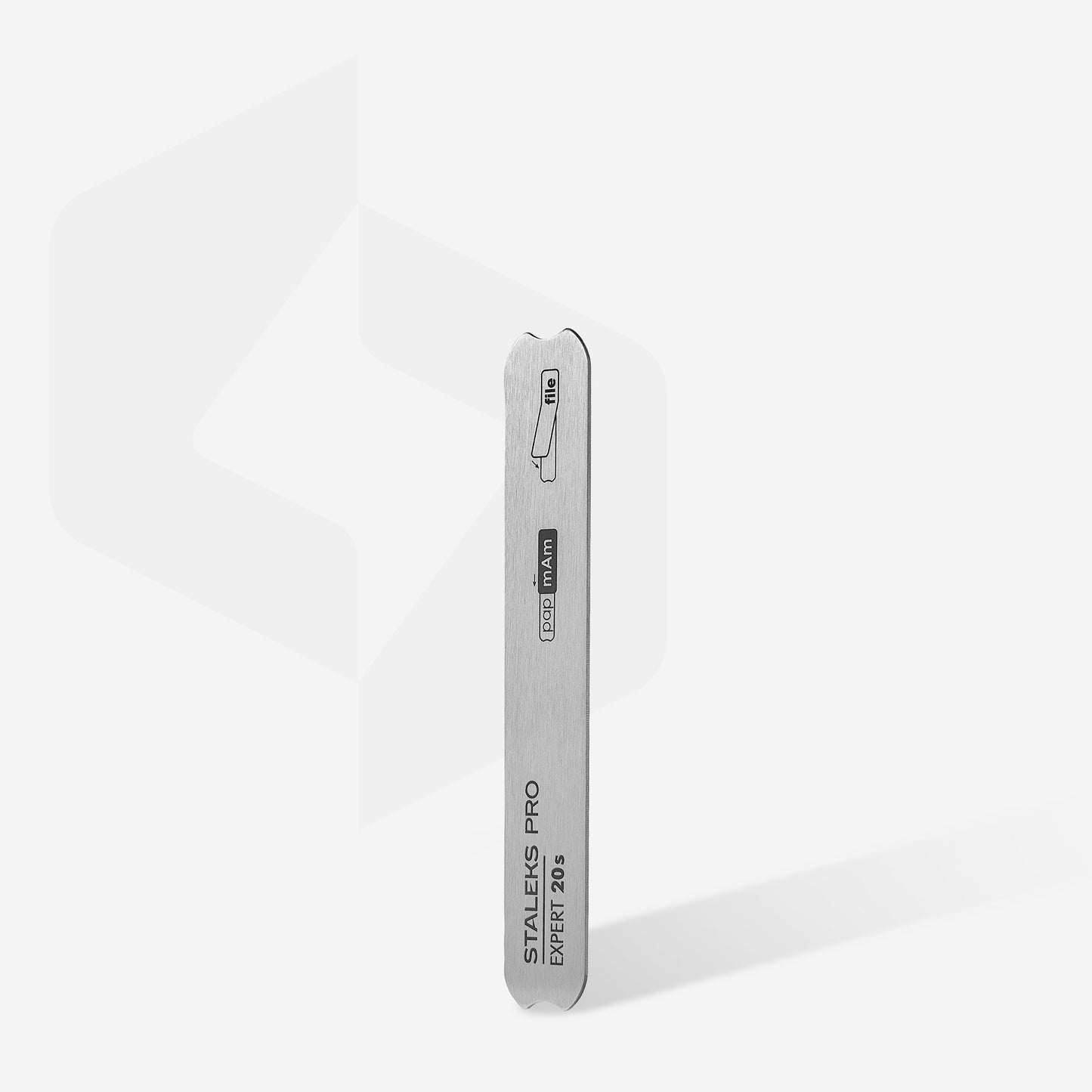 Staleks Nail file metal straight (base) EXPERT 20s (130 mm) MBE-20s