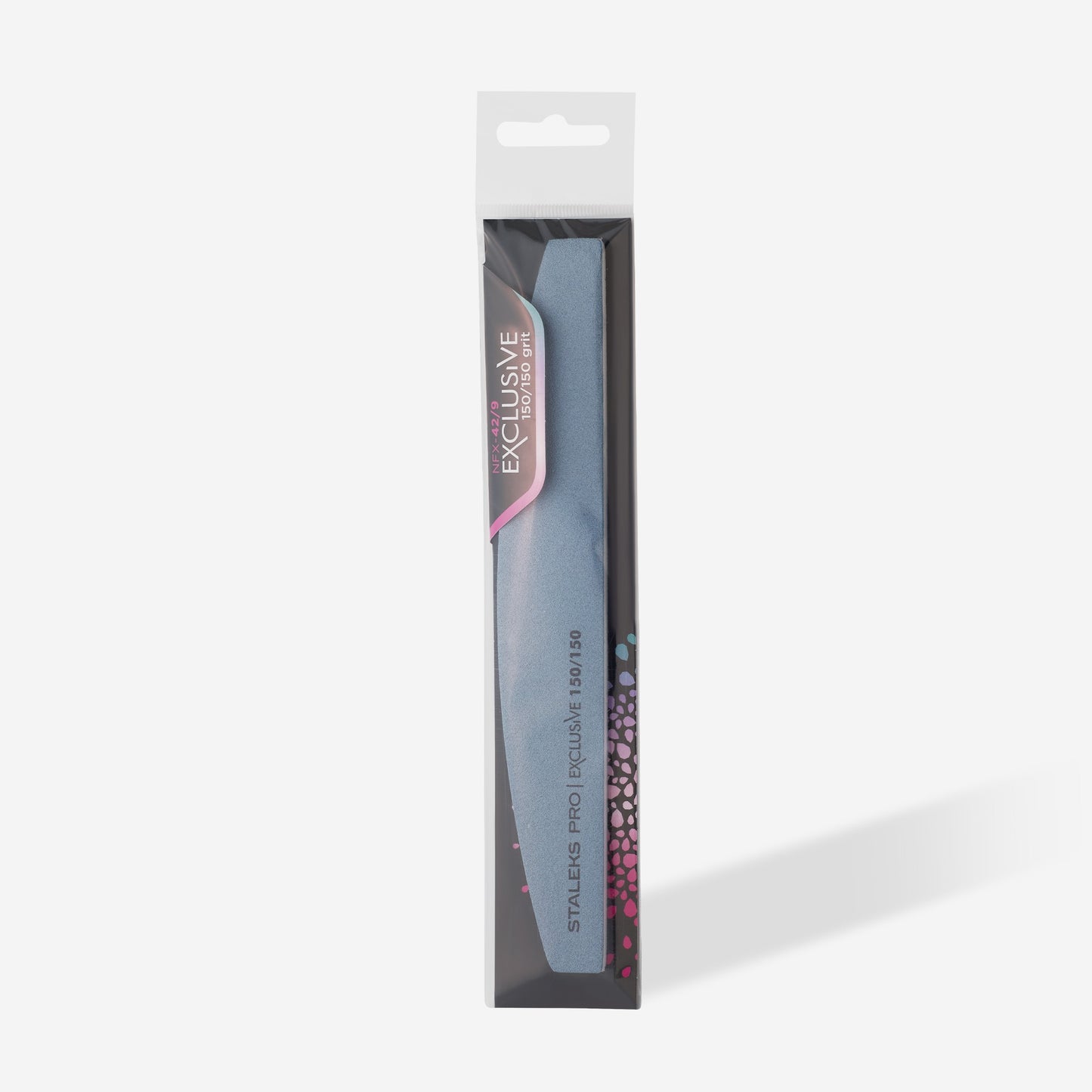 Staleks Mineral crescent nail file EXCLUSIVE 150/150 grit NFX-42/9