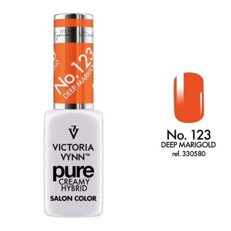 Victoria Vynn Pure Creamy Hybrid 123 Deep Marigold 8ml