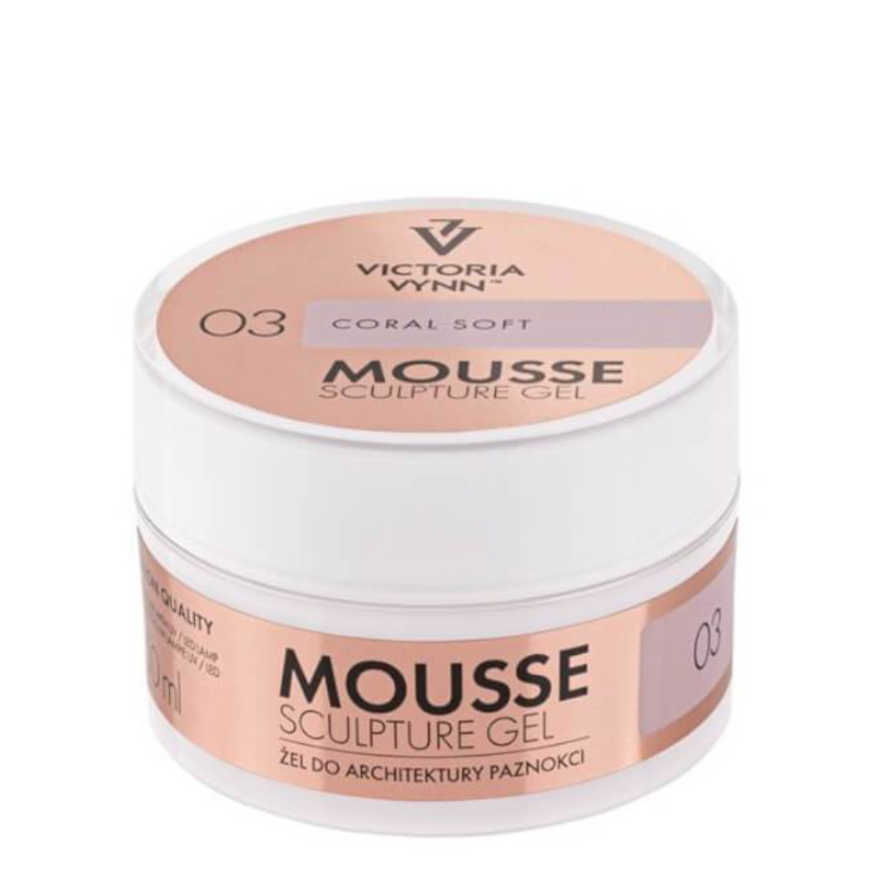 MOUSSE SCULPTURE GEL 03 – CORAL SOFT 50ML