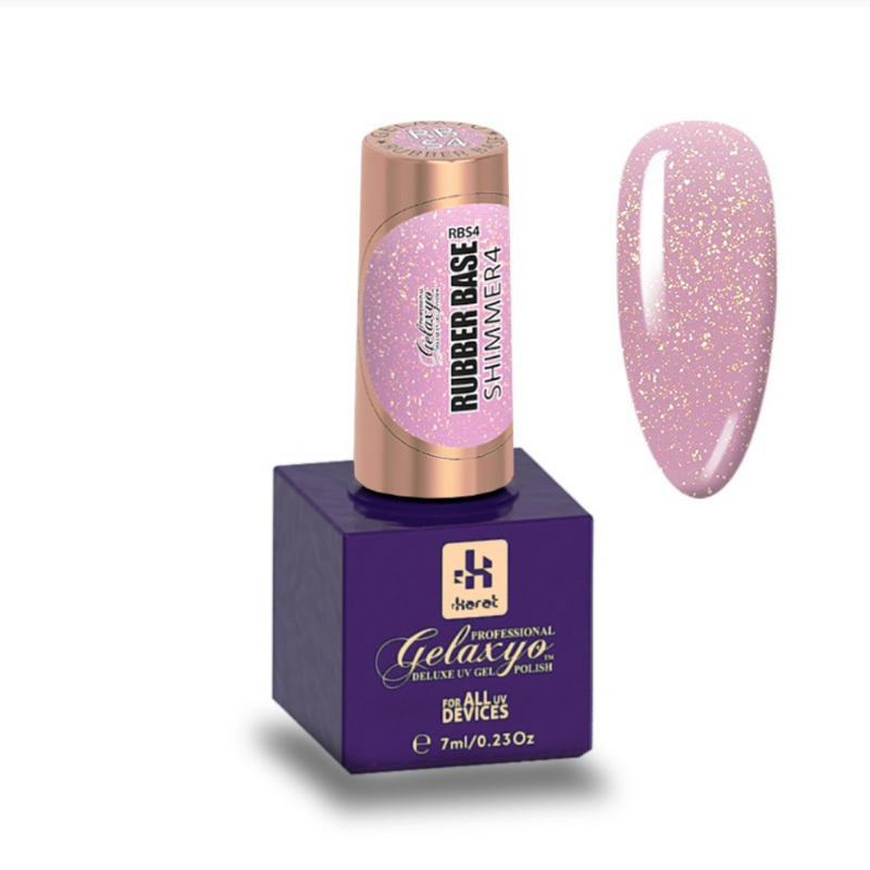 Gelaxyo Rubber Base Shimmer 4 (7ml)