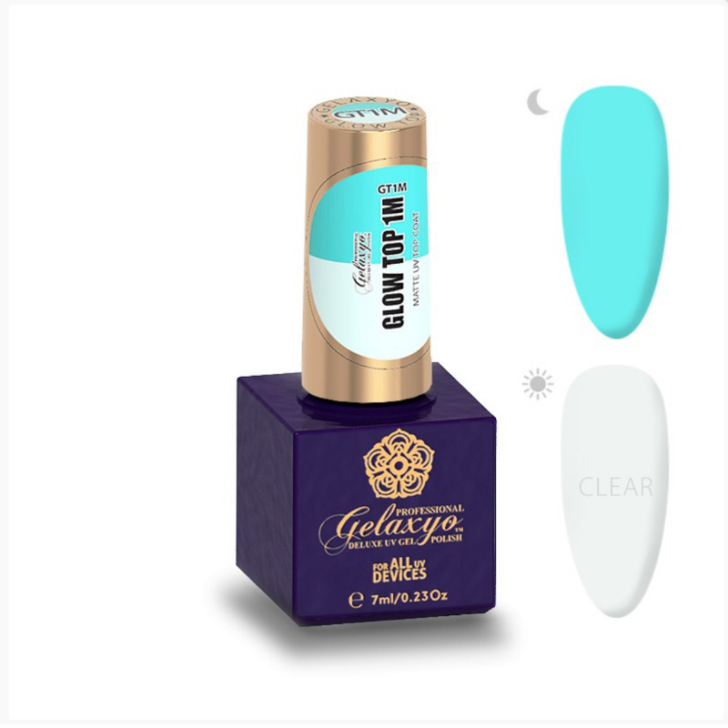 Gelaxyo Glow Top Coat Matte 1 GT1M (7ml)