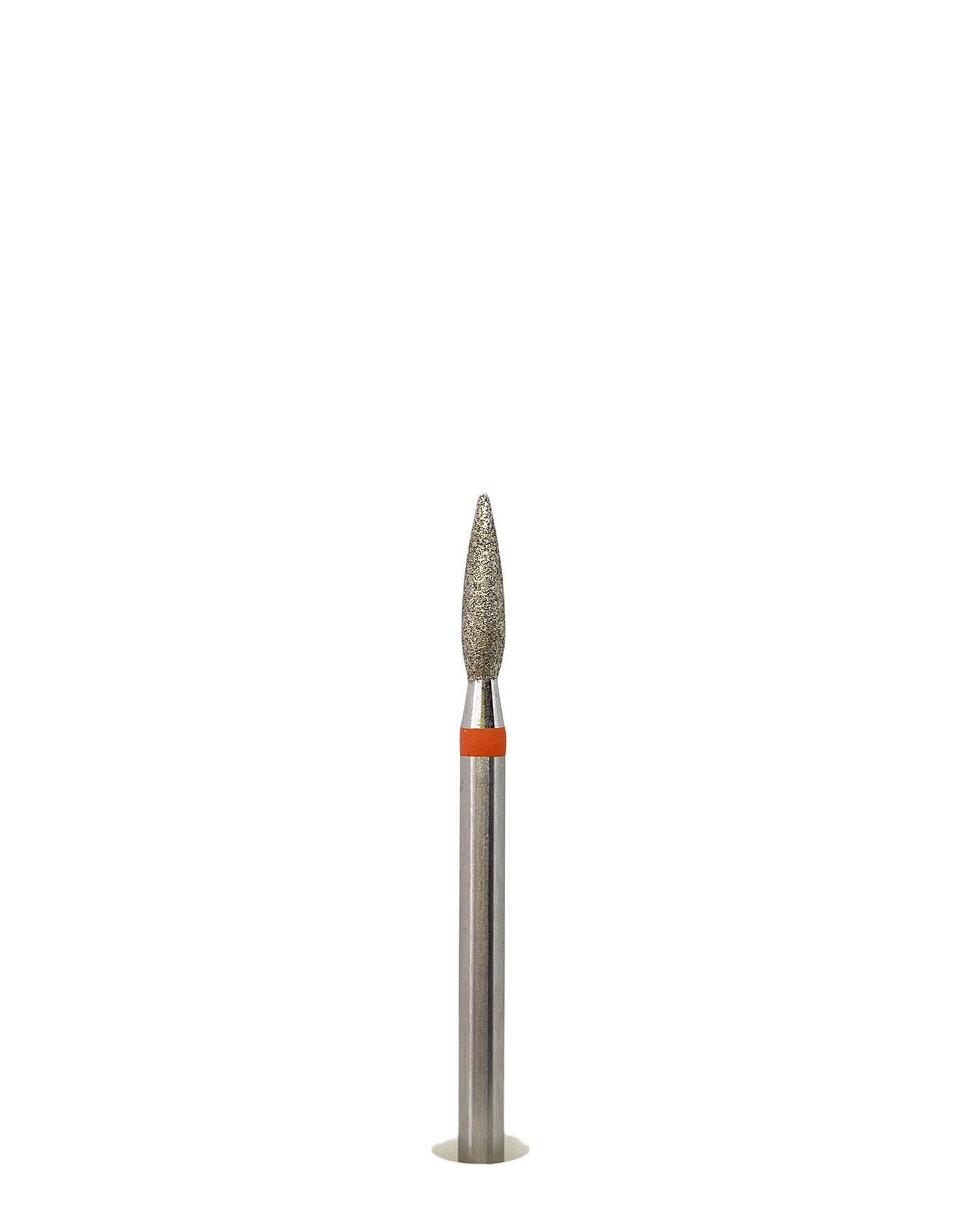 Cuticle drill bit flame red 023- C57 (pointy)