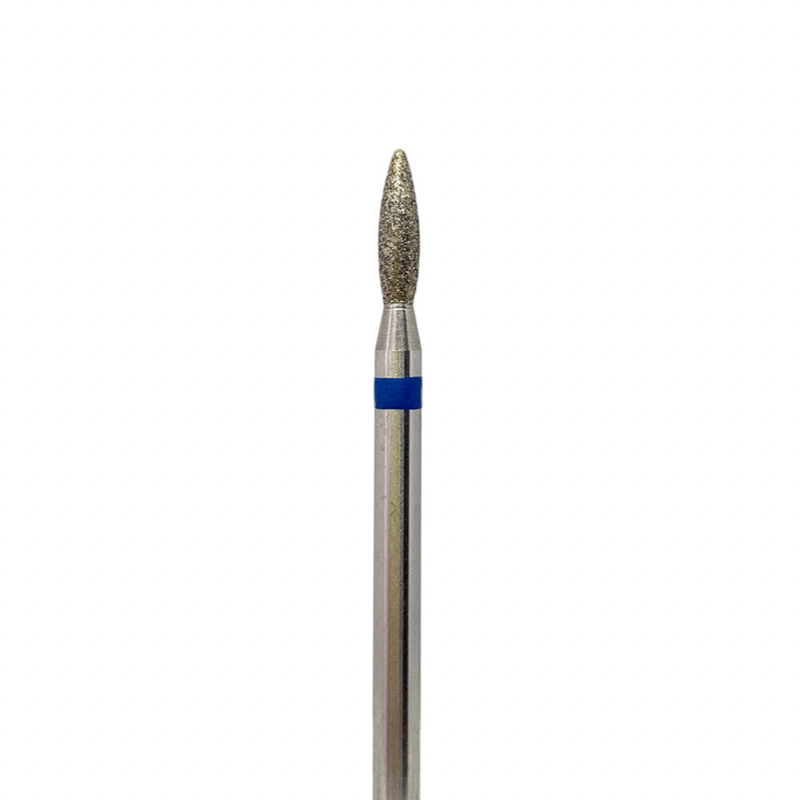 Cuticle drill bit flame blue 021- C79
