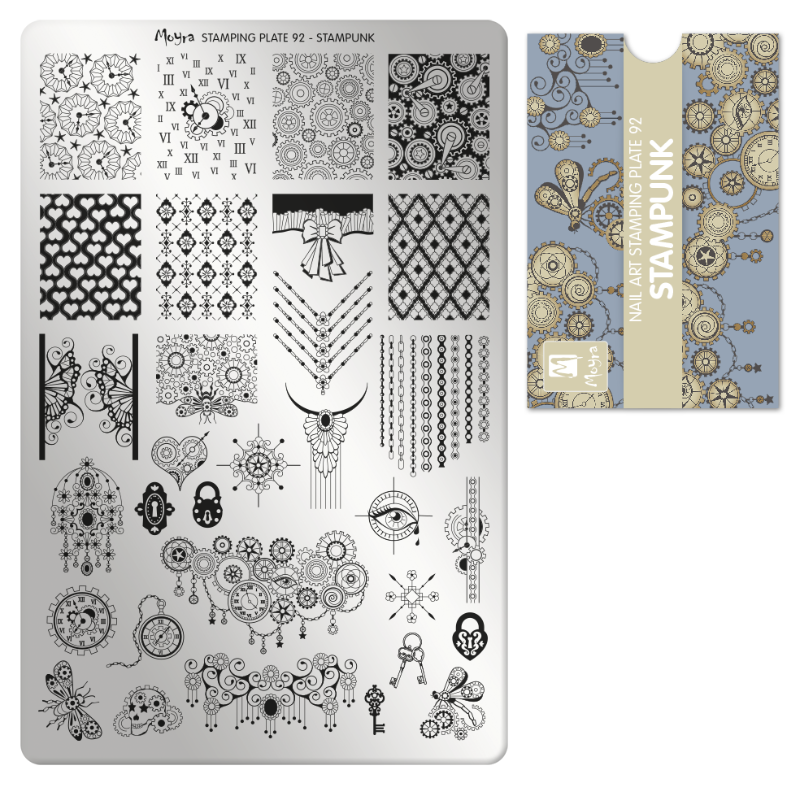 Moyra Stamping Plate 92 Stampunk