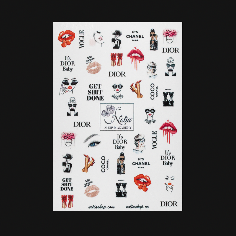 Sticker Nailart- SLD015