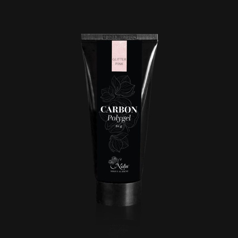 Nolia Carbon Polygel- Glitter Pink 60gr