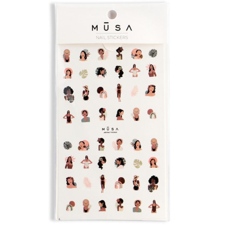 Musa Nail Stickers- Abstract Women