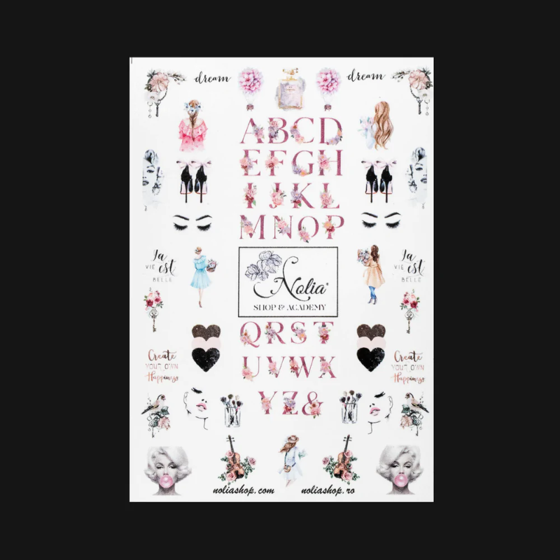 Sticker Nailart- SLD014