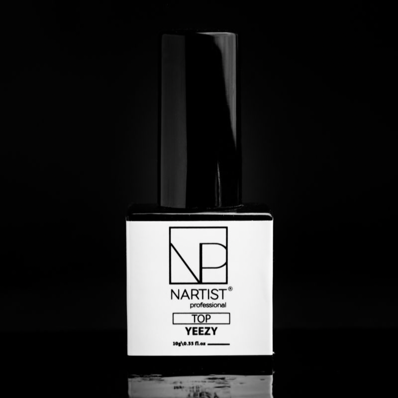 Nartist Top Yeezy silver glitter