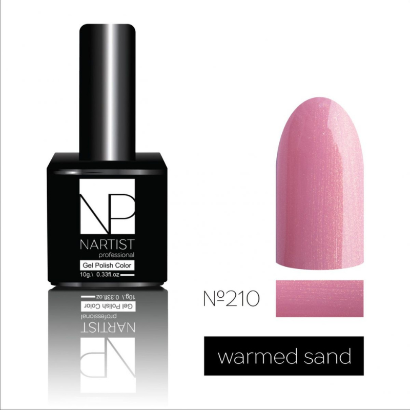 Nartist Gel Polish 210 Warmed Sand
