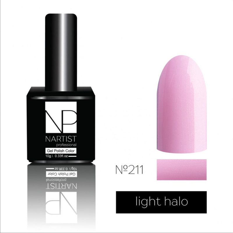 Nartist Gel Polish 211 Light Halo