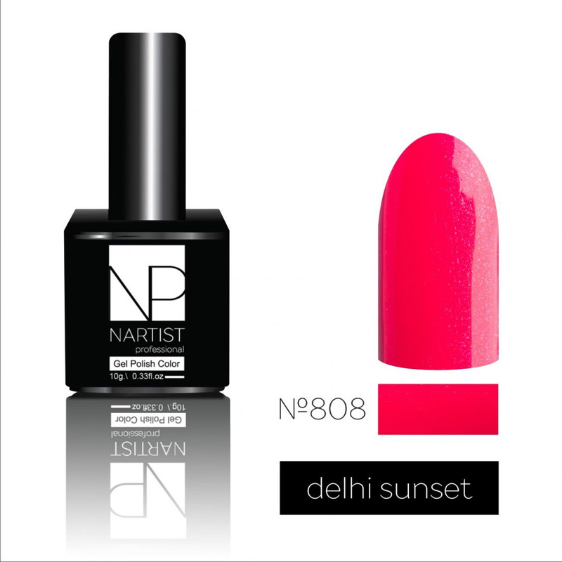 Nartist Gel Polish 808 Delhi Sunset