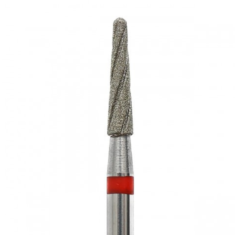 Cuticle drill bit COOLING cone red 018- C112