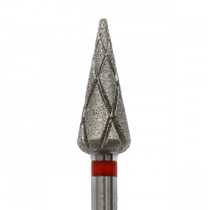 Cuticle drill bit COOLING cone red 050- C113
