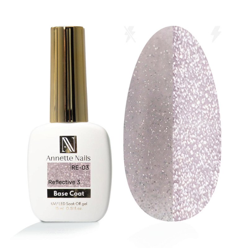 Annette Rubber Base Reflective 3 RE-03