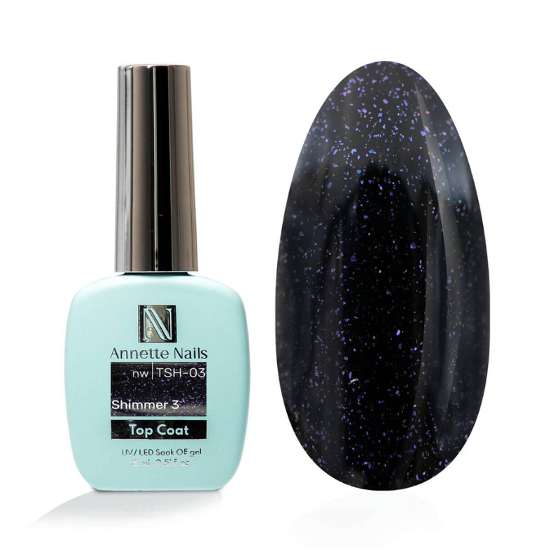 Annette Top Coat Shimmer 3 no wipe TSH-03