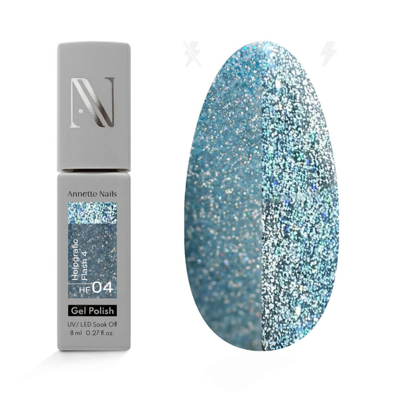 Annette Gel Polish Holographic Flash HF-04