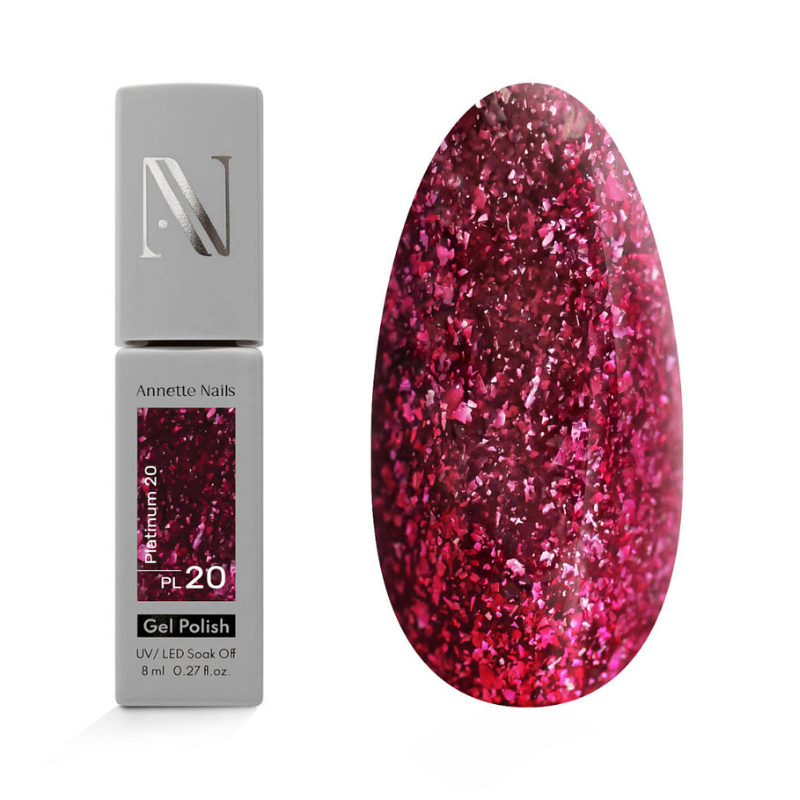 Annette Gel Polish Platinum PL-20