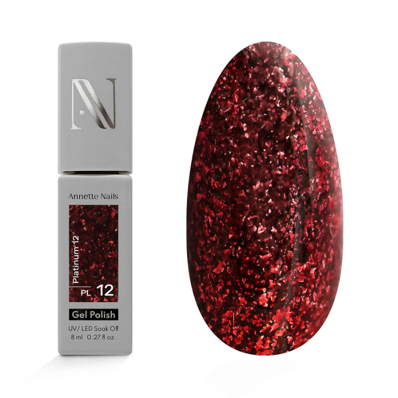 Annette Gel Polish Platinum PL-12