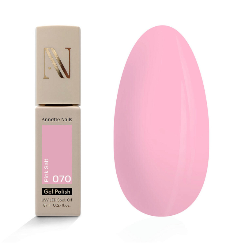 Annette Gel Polish Romantique Pink Salt 070