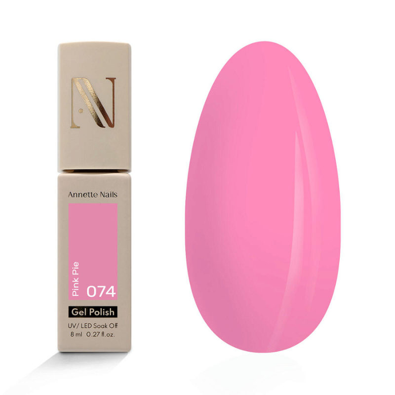 Annette Gel Polish Romantique Pink Pie 074