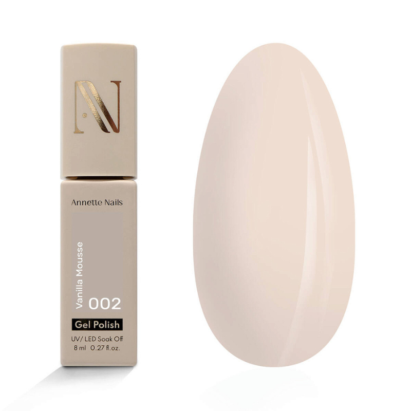 Annette Gel Polish Wedding Vanila Mousse 002