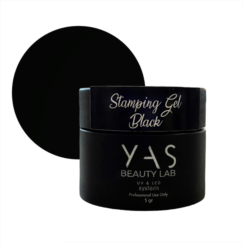 YAS Stamping Gel Black 5ml