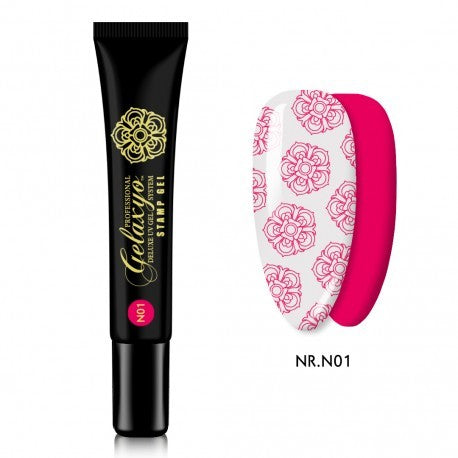 GELAXYO STAMP GEL Red Neon N01