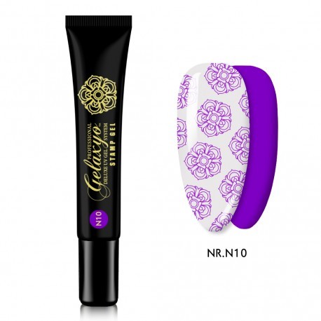 GELAXYO STAMP GEL Purple Neon 10