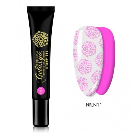 GELAXYO STAMP GEL Pink Neon N11