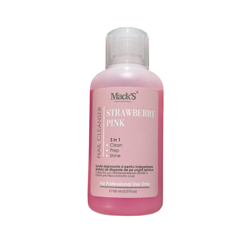 Macks Cleanser strawberry pink 150ml