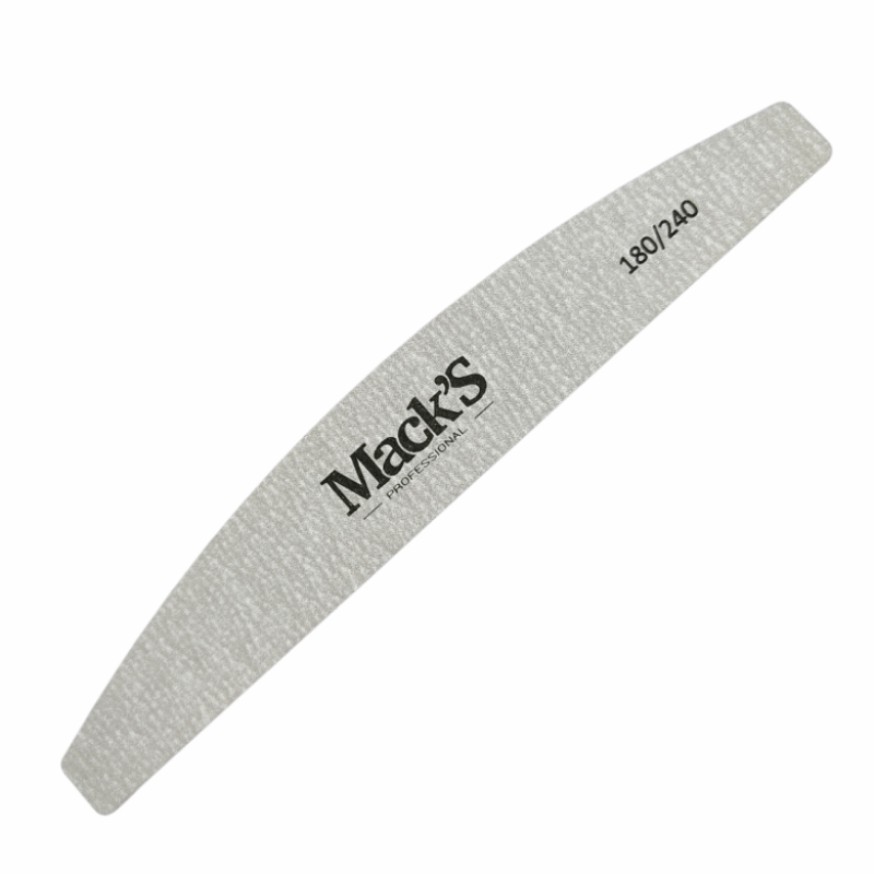 Macks Nail file half moon 180/240
