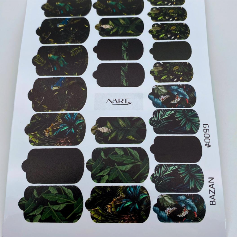 NARTex Wrap for manicure Night in the tropics 0099