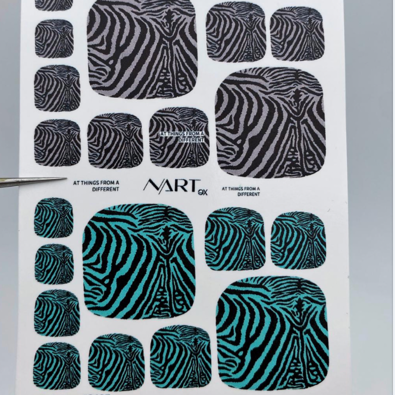 NARTex water decal for pedicure small 0197