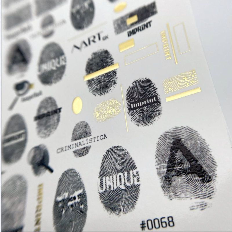 NARTex Water Decal for manicure 0068