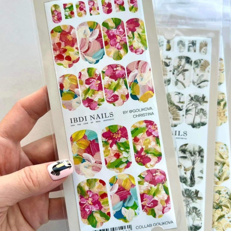 IBDI Nail Wrap-COLLAB GOLIKOVA
