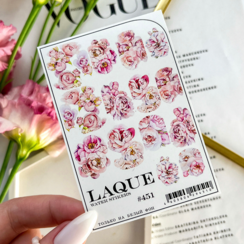 Laque Water Stickers-451