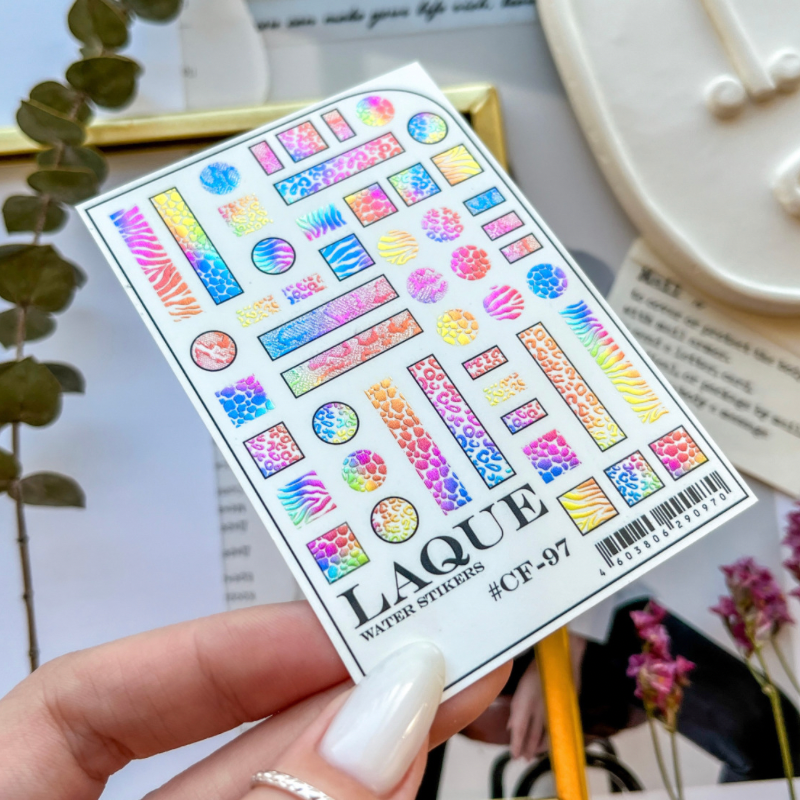 Laque Water Stickers CF-97