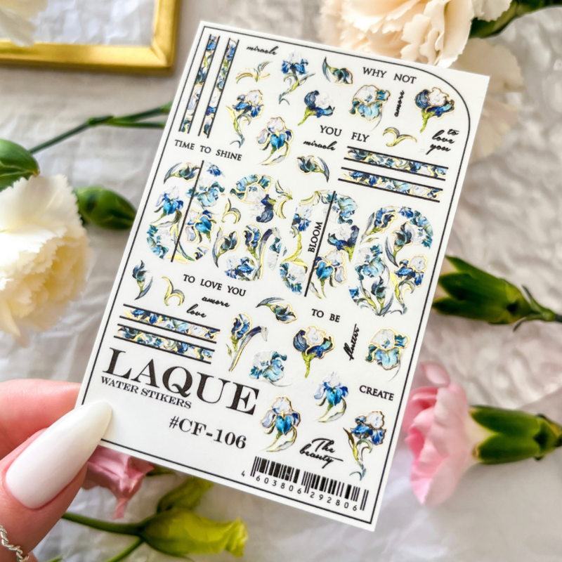 Laque Water Stickers CF-106
