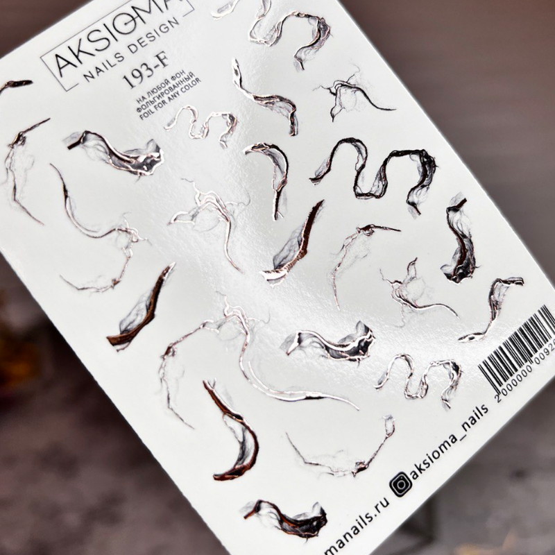 Aksioma Slider Design Water Stickers 193-F