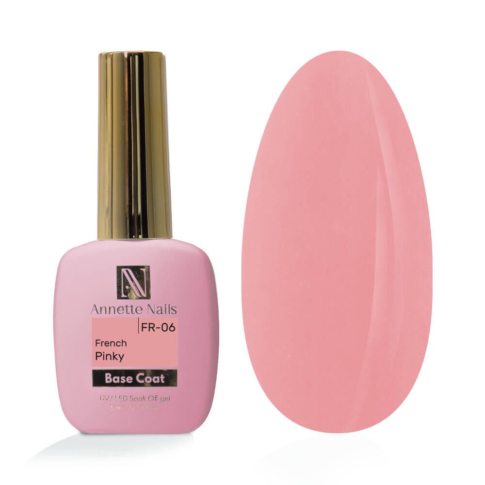 Annette Rubber Base French Pinky FR-06