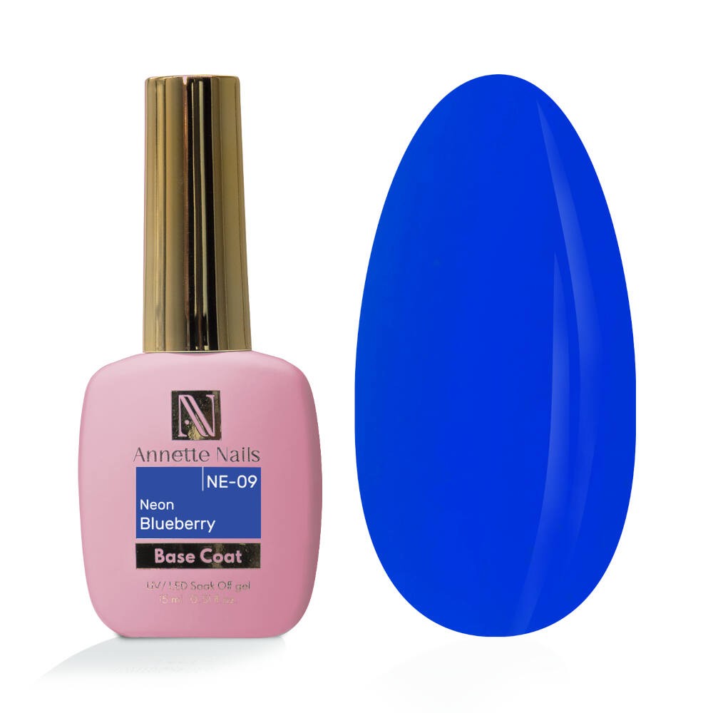 Annette Rubber Base Neon Blueberry NE-09