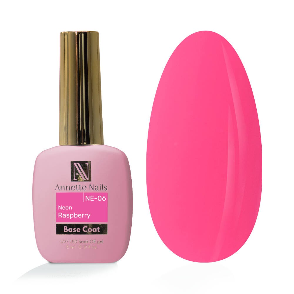 Annette Rubber Base Neon Raspberry NE-06