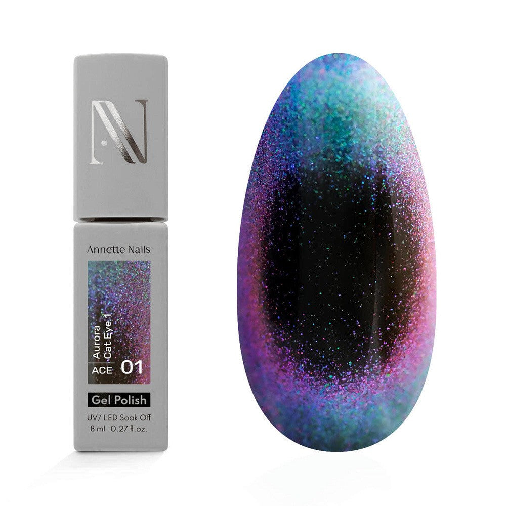 Annette Gel Polish Aurora Cat Eye ACE-01