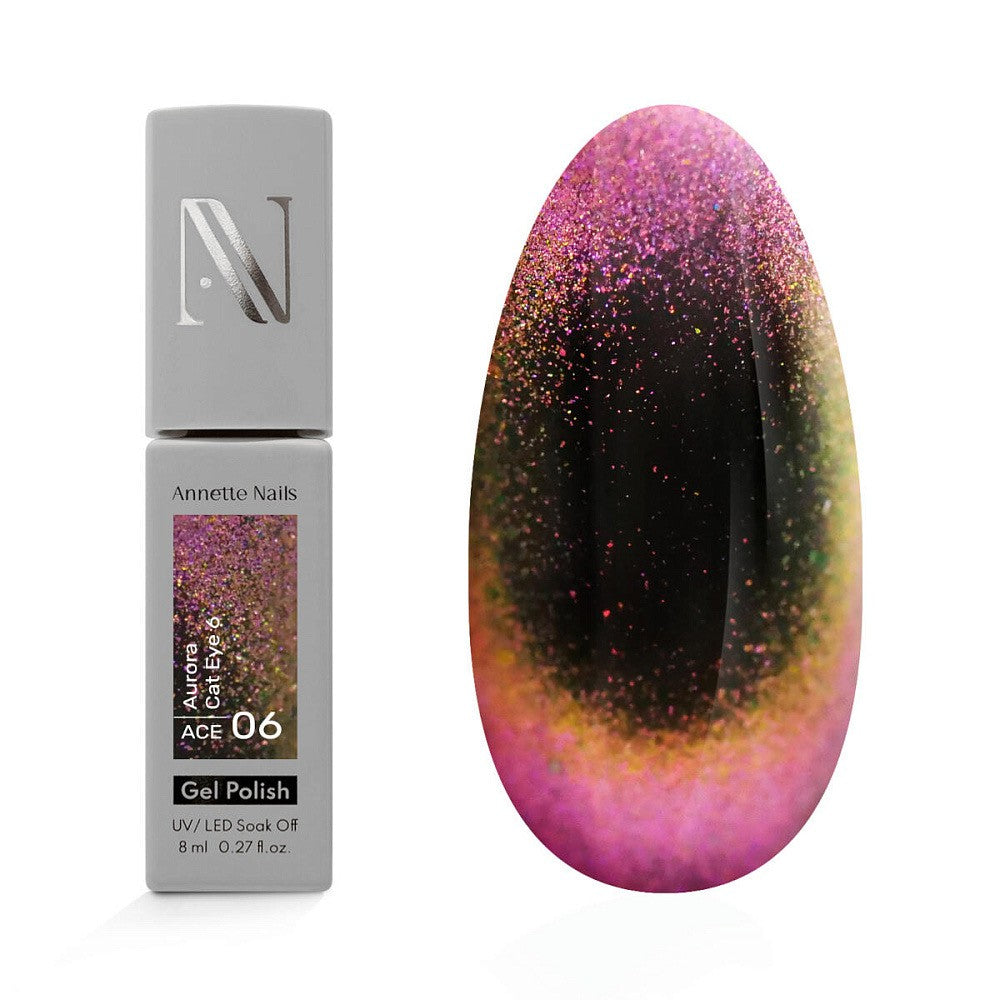 Annette Gel Polish Aurora Cat Eye ACE-06